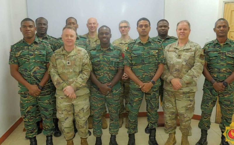 GUYANA DEFENCE FORCE AND US FLORIDA NATIONAL GUARD CONDUCT CYBERSECURITY AND CYBER DEFENCE SMEE