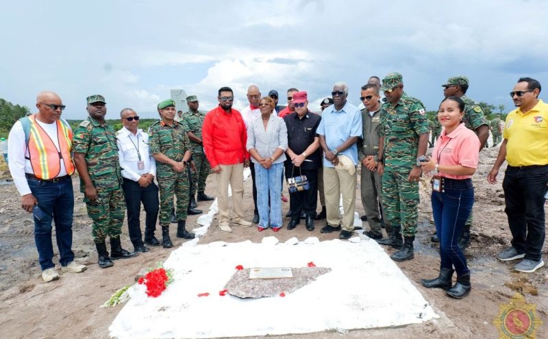 GDF MARKS COMPLETION OF HISTORIC KAIETEUR AIRSTRIP EXTENSION