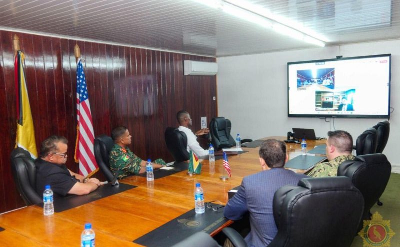 FIRST ENGAGEMENT WITH NEW U.S. DEFENCE OFFICIAL BUILDS ON GUYANA–U.S. SECURITY PARTNERSHIP