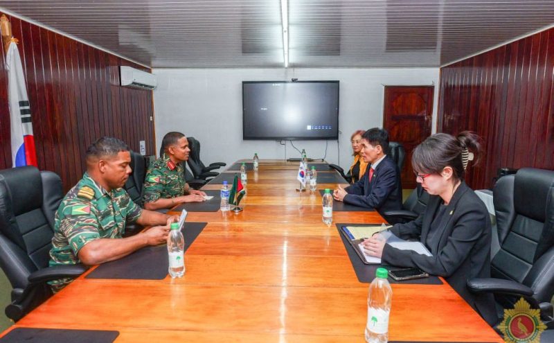 CHIEF OF DEFENCE STAFF HOSTS COURTESY CALLS FROM CHINESE AND SOUTH KOREAN AMBASSADORS
