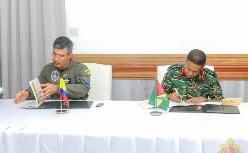 GDF AND COLOMBIA SIGN MOU ON AERIAL SURVEILLANCE COOPERATION