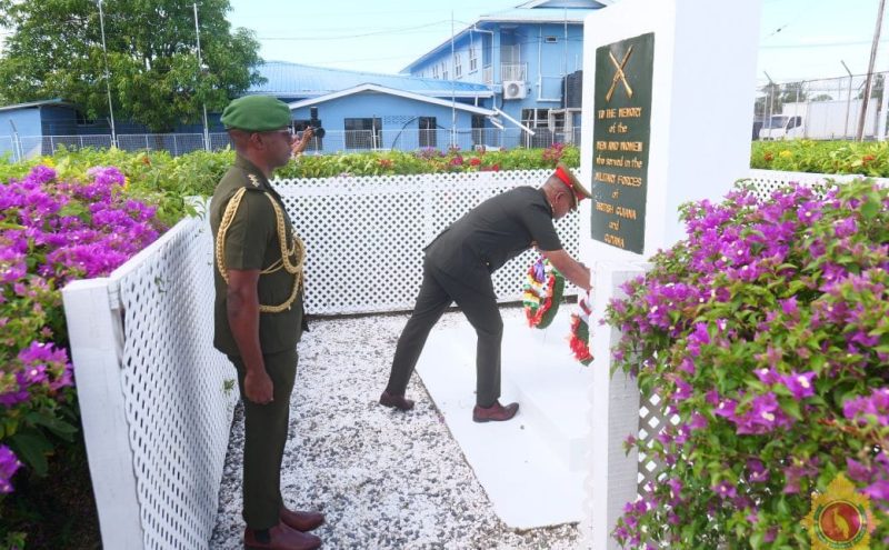 GDF HONOURS VETERANS AT ANNUAL WREATH-LAYING CEREMONY