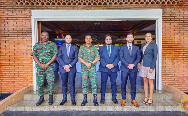 DEPARTMENT OF WAR DELEGATION PAYS COURTESY VISIT TO CHIEF OF DEFENCE STAFF