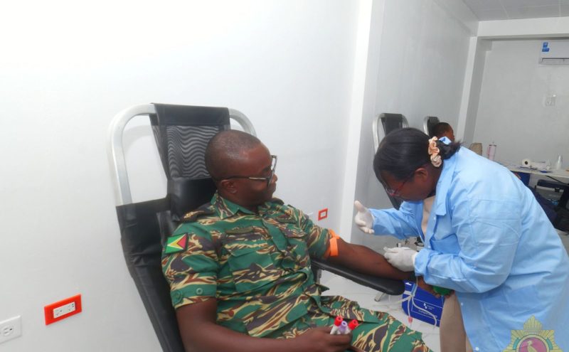 GDF HOSTS BLOOD DRIVE IN OBSERVANCE OF MLPW