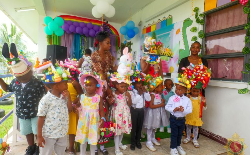 MARGARET ROSE ARTHUR DAY CARE HOSTS TEA PARTY AND HAT SHOW